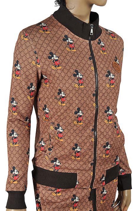 mickey mouse gucci tracksuit|gucci tracksuit technical.